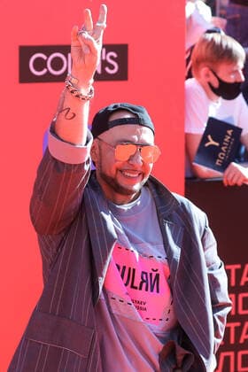 Muz-TV Music Awards in Moskau MOSCOW, RUSSIA â€“ JUNE 4, 2021: Russian fashion designer Igor Gulyaev at a ceremony to present the 2021 Muz-TV Music Awards, at the Megasport Arena. Sergei Karpukhin TASS  TS103770