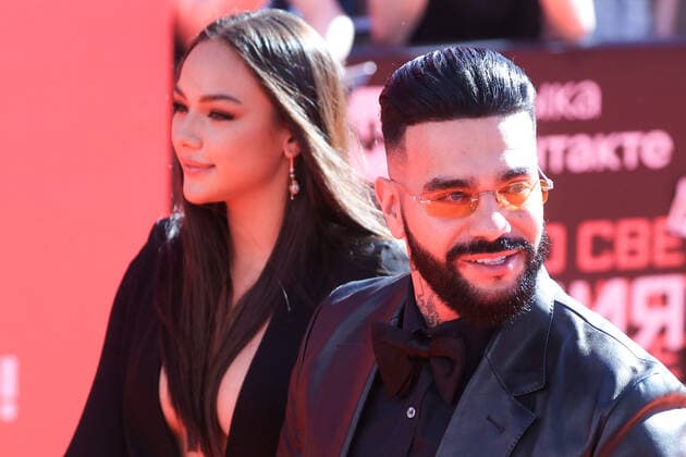 Muz-TV Music Awards in Moskau MOSCOW, RUSSIA â€“ JUNE 4, 2021: Russian rapper Timati (Timur Yunusov) at a ceremony to present the 2021 Muz-TV Music Awards, at the Megasport Arena. Sergei Karpukhin TASS  TS10375A