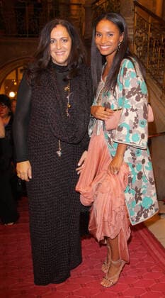 Womens World Award 05 03 2009 Entrepreneur Angela Missoni Joy Bryant, actress, at the Vienna City Hall, Friedrich Schmidt Platz 1, at the party after the Women World Awards 05 03 2009 Â