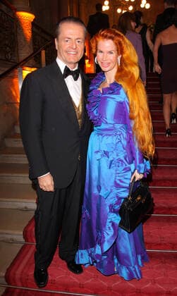 Womens World Award 05 03 2009 Entrepreneur Peter Kimmel wife Nataly at the Vienna City Hall, Friedrich Schmidt Platz 1, at the party after the Women World Awards 05 03 2009 Â
