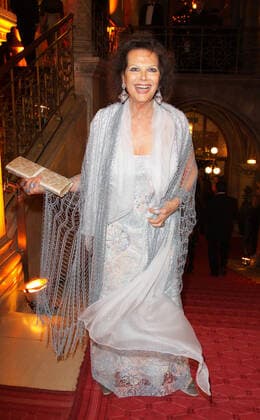 Womens World Award 05 03 2009 Actress Claudia Cardinale Claude Josephine Rose Cardinale at the Vienna City Hall, Friedrich Schmidt Platz 1, at the party after the Women World Awards 05 03 2009 Â