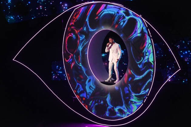Entertainment Themen der Woche KW22 MOSCOW, RUSSIA â€“ JUNE 4, 2021: Singer Sergei Lazarev performs at a ceremony to present the 2021 Muz-TV Music Awards, at the Megasport Arena. Sergei Karpukhin TASS  TS1038A0