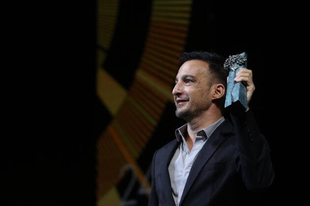 June 5, 2021: June 5, 2021 (Malaga) Film director Alejandro Amenabar receives the Malaga-Sur Award in recognition of his successful career 25 years ago. The event was held at the Cervantes Theatre in Malaga at its 24th edition of the Spanish-language film festival. - ZUMAc161 20210605_zap_c161_134 Copyright: xLorenzoxCarnerox