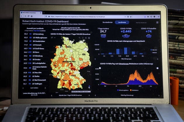 Coronavirus in Germany Covid 19 Dashboard of the Robert Koch Institute 05 06 2021