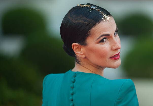 June 6, 2021, Malaga, Spain: Spanish actress, Noemi Ruiz poses for photographers at the red carpet inside Miramar Hotel..The new edition of the 24th Malaga Spanish Film Festival, a great cinematographic event in Spain, presents film candidates to win the Biznaga de Oro prize, following all measures to prevent the spread of coronavirus and to guarantee a secure event. The festival will be held from 3rd to 13th June. Malaga Spain - ZUMAs197 20210606_zaa_s197_237 Copyright: xJesusxMeridax