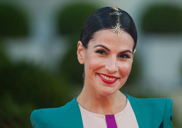June 6, 2021, Malaga, Spain: Spanish actress, Noemi Ruiz poses for photographers at the red carpet inside Miramar Hotel..The new edition of the 24th Malaga Spanish Film Festival, a great cinematographic event in Spain, presents film candidates to win the Biznaga de Oro prize, following all measures to prevent the spread of coronavirus and to guarantee a secure event. The festival will be held from 3rd to 13th June. Malaga Spain - ZUMAs197 20210606_zaa_s197_239 Copyright: xJesusxMeridax