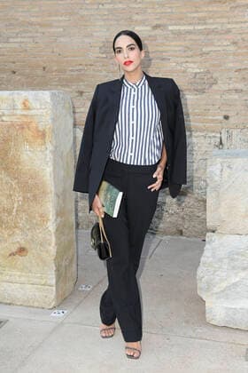 June 7, 2021, Rome, Italy: Rocio Munoz Morales attends the 15th edition of the Via Margutta Award at the Colosseum Archaeological Park in Rome. Rome Italy - ZUMAs197 20210607_zaa_s197_195 Copyright: xMarioxCartellix