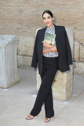 June 7, 2021, Rome, Italy: Rocio Munoz Morales attends the 15th edition of the Via Margutta Award at the Colosseum Archaeological Park in Rome. Rome Italy - ZUMAs197 20210607_zaa_s197_199 Copyright: xMarioxCartellix