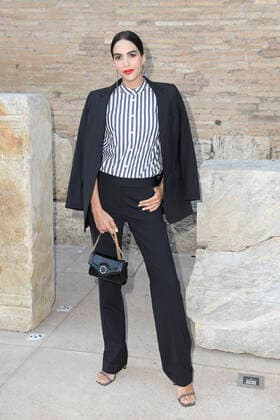 June 7, 2021, Rome, Italy: Rocio Munoz Morales attends the 15th edition of the Via Margutta Award at the Colosseum Archaeological Park in Rome. Rome Italy - ZUMAs197 20210607_zaa_s197_206 Copyright: xMarioxCartellix