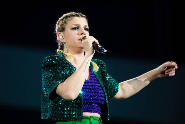 Italy: Emma Marrone live in Verona Emma Marrone live in Italy after covid-19 pandemic in Arena di Verona. Verona Italy Copyright: DenisxUlliana