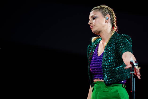 Italy: Emma Marrone live in Verona Emma Marrone live in Italy after covid-19 pandemic in Arena di Verona. Verona Italy Copyright: DenisxUlliana