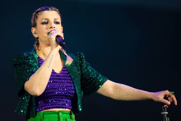 Italy: Emma Marrone live in Verona Emma Marrone live in Italy after covid-19 pandemic in Arena di Verona. Verona Italy Copyright: DenisxUlliana