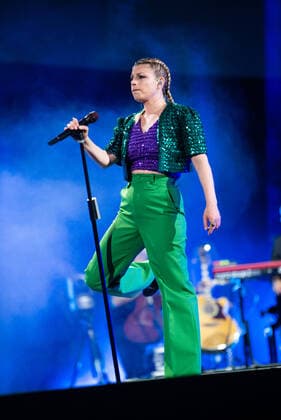 Italy: Emma Marrone live in Verona Emma Marrone live in Italy after covid-19 pandemic in Arena di Verona. Verona Italy Copyright: DenisxUlliana
