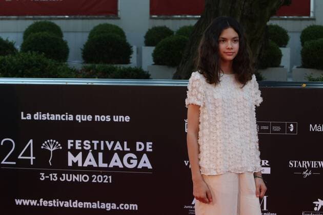 June 7, 2021 Malaga Paz Vega, excited by the debut of her daughter Ava in the cinema The actress stars La casa del caracol , where also appears her second daughter with Orson Salazar Paz Vega has attended the press presentation of her new film, directed by the novel Macarena Astorga, and has done so accompanied by her husband and two children Orson and Lenon Cordon  FOTOSxLORENZOxCARNERO CORDONPRESS