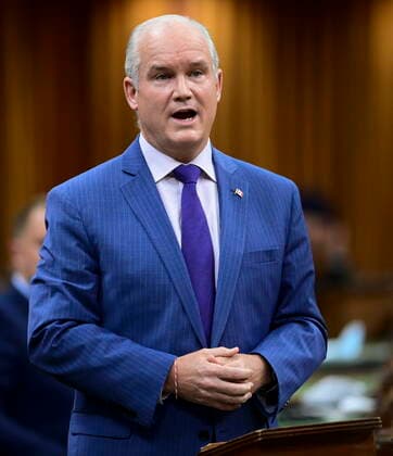 June 8, 2021, Ottawa, on, Canada: Conservative leader Erin O Toole delivers a statement in the House of Commons on Parliament Hill in Ottawa on Tuesday, June 8, 2021, regarding the recent tragedy in London, Ontario. Ottawa Canada  - ZUMAc35_ 20210608_zaf_c35_004 Copyright: xSeanxKilpatrickx