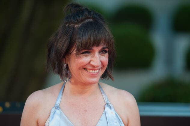 June 8, 2021, Malaga, Spain: Spanish director, Judith Colell poses for photographers at the red carpet inside miramar hotel..The new edition of the 24th Malaga Spanish Film Festival, a great cinematographic event in Spain, presents the film candidates to win the Biznaga de Oro prize, following all measures to prevent the spread of coronavirus and to guarantee a secure event. The festival will be held from 3 to 13 June. Malaga Spain - ZUMAs197 20210608_zaa_s197_189 Copyright: xJesusxMeridax