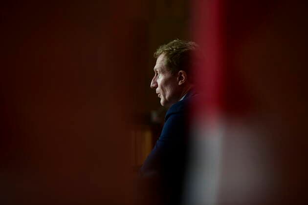 June 9, 2021, Ottawa, on, Canada: Marc Miller, Minister of Indigenous Services, holds a news conference in Ottawa on Wednesday, June 9, 2021. Ottawa Canada  - ZUMAc35_ 20210609_zaf_c35_008 Copyright: xSeanxKilpatrickx