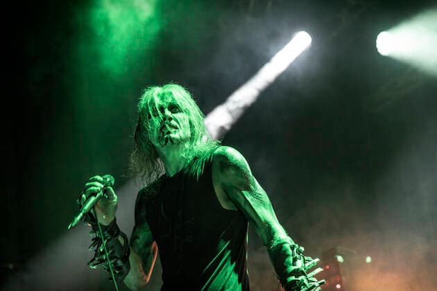 1349 live in Olso, Norway Oslo, Norway. 10th, June 2021. The Norwegian black metal band 1349 performs a live concert at Sentrum Scene in Oslo. Here vocalist Ravn is seen live on stage. Oslo Norway Sentrum Scene  Copyright: xGonzalesxPhoto TerjexDokkenx