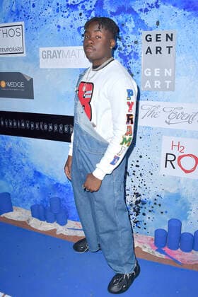 Ozie Zmny Nzeribe at the Gen Art Muse 2021 An Evening of Art, Fashion, Film, and Music event at the Gray Matter Museum Newport Beach, 10 06 2021. Foto:xD.xStarbuckx xFuturexImage