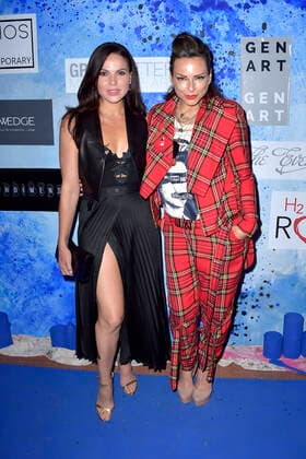 Lana Parrilla and Luciana at the Gen Art Muse 2021 An Evening of Art, Fashion, Film, and Music event at Gray Matter Museum Newport Beach, 10 06 2021. Foto:xD.xStarbuckx xFuturexImage
