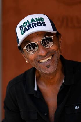 Entertainment Bilder des Tages Manu Katche CELEBRITES : Internationaux de France Roland Garros 2021 - Paris - 11 06 2021 JBAutissier Panoramic 
