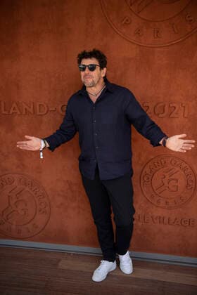 Patrick Bruel CELEBRITES : Internationaux de France Roland Garros 2021 - Paris - 11 06 2021 JBAutissier Panoramic 
