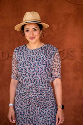 Shirine Boutella CELEBRITES : Internationaux de France Roland Garros 2021 - Paris - 11 06 2021 JBAutissier Panoramic 