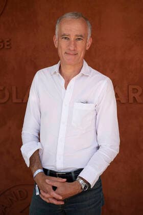 Gilles Bouleau CELEBRITES : Internationaux de France Roland Garros 2021 - Paris - 11 06 2021 JBAutissier Panoramic 