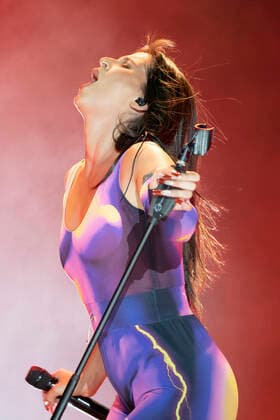 Nathy Peluso Performs In Madrid Argentine singer Nathy Peluso during a performance at the Noches de Botanico festival in Madrid, Spain on June 11, 2021. Madrid Spain gonzalez-notitle210611_np9q5  Copyright: xOscarxGonzalezx