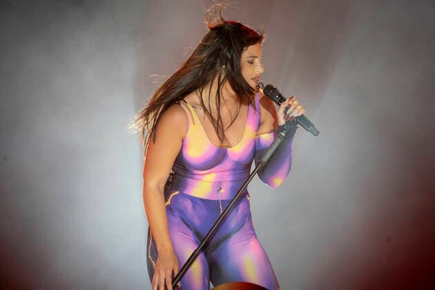 Nathy Peluso Performs In Madrid Argentine singer Nathy Peluso during a performance at the Noches de Botanico festival in Madrid, Spain on June 11, 2021. Madrid Spain gonzalez-notitle210611_npLRi  Copyright: xOscarxGonzalezx