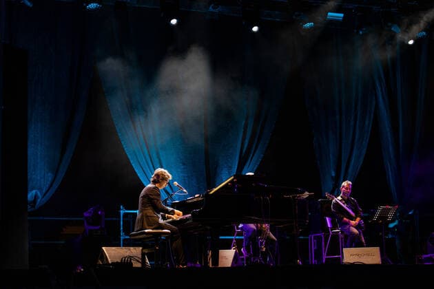 Paolo Jannacci Performs In Milan Paolo Jannacci performs live at Castello Sforzesco for the inauguration concert of Estate Sforzesca on June 11, 2021 in Milan, Italy. Milan Italy bremec-notitle210611_npos7  Copyright: xAlessandroxBremecx