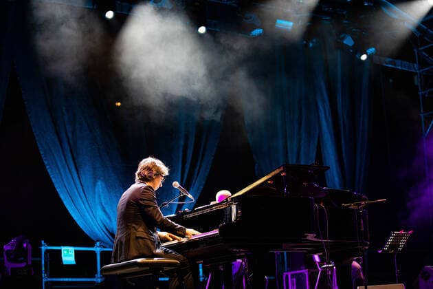 Paolo Jannacci Performs In Milan Paolo Jannacci performs live at Castello Sforzesco for the inauguration concert of Estate Sforzesca on June 11, 2021 in Milan, Italy. Milan Italy bremec-notitle210611_np29A  Copyright: xAlessandroxBremecx