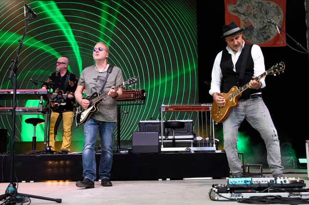 Gero Drnek, Martin Huch and Thorsten Wingenfelder of Fury in the Slaughterhouse live as part of the concert series Back on Stage at the Gilde Parkbühne Hannover, 11 06 2021 Foto:xC.xNiehausx xFuturexImage