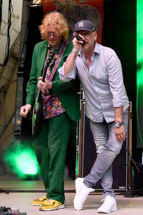 Christof Stein Schneider and Kai Wingenfelder of Fury in the Slaughterhouse live as part of the concert series Back on Stage at the Gilde Parkbühne Hannover, 11 06 2021 Foto:xC.xNiehausx xFuturexImage