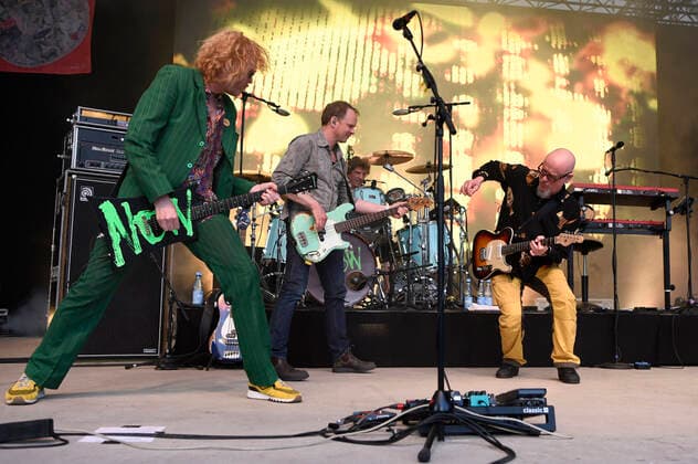 Christof Stein Schneider, Christian Decker, Rainer Schumann and Gero Drnek from Fury in the Slaughterhouse live as part of the concert series Back on Stage at the Gilde Parkbühne Hannover, 11 06 2021 Foto:xC.xNiehausx xFuturexImage