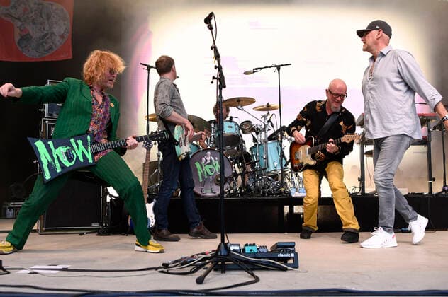 Christof Stein Schneider, Christian Decker, Rainer Schumann, Gero Drnek and Kai Wingenfelder of Fury in the Slaughterhouse live as part of the concert series Back on Stage at the Gilde Parkbühne Hannover, 11 06 2021 Foto:xC.xNiehausx xFuturexImage
