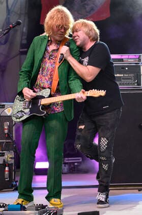 Christof Stein Schneider from Fury in the Slaughterhouse and Tobias Künzel Die Prinzen live as part of the concert series Back on Stage at the Gilde Parkbühne Hannover, 11 06 2021 Foto:xC.xNiehausx xFuturexImage