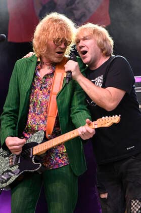 Christof Stein Schneider from Fury in the Slaughterhouse and Tobias Künzel Die Prinzen live as part of the concert series Back on Stage at the Gilde Parkbühne Hannover, 11 06 2021 Foto:xC.xNiehausx xFuturexImage