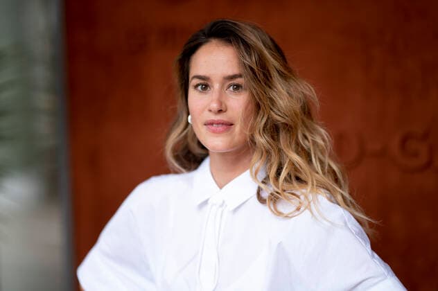 Alice David CELEBRITES : Internationaux de France Roland Garros 2021 - Finale Femmes - Paris - 12 06 2021 JBAutissier Panoramic 