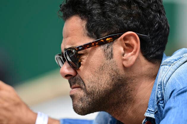 Djamel Debbouze CELEBRITES : Internationaux de France Roland Garros 2021 - Finale Femmes - Paris - 12 06 2021 JBAutissier Panoramic 