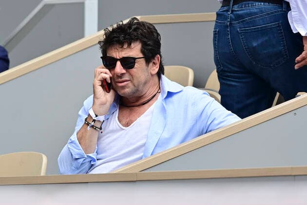 Patrick Bruel CELEBRITES : Internationaux de France Roland Garros 2021 - Finale Femmes - Paris - 12 06 2021 JBAutissier Panoramic 