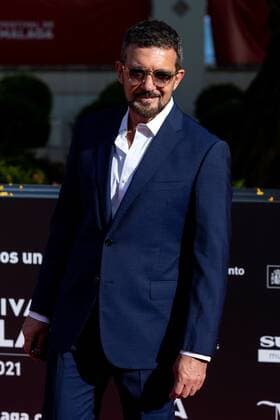 Spanish actor Antonio Banderas attends the 24TH edition of Malaga Film Festival celebrated today, 11 June, at Theater Cervantes in Malaga, Spain. 24th EDITION OF MALAGA FILM FESTIVL !ACHTUNG: NUR REDAKTIONELLE NUTZUNG!  Copyright: xDanielxPérezx GRAF9061 20210613-637591464132639692
