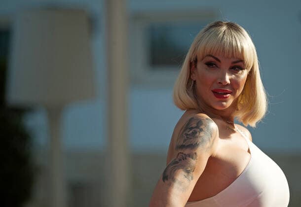 June 12, 2021, Malaga, Spain: Spanish actress, Daniela Santiago poses for photographers at the closing red carpet inside Miramar Hotel..The new edition of the 24th Malaga Spanish Film Festival, a great cinematographic event presents the film candidates to win the Biznaga de Oro prize, following all measures to prevent the spread of coronavirus and to guarantee a secure event. The festival will be held from 3 to 13 June. Malaga Spain - ZUMAs197 20210612_zaa_s197_256 Copyright: xJesusxMeridax
