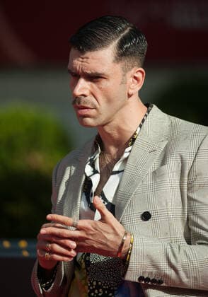 June 12, 2021, Malaga, Spain: Spanish actor, Fernando Valdivielso poses for photographers at the closing red carpet inside Miramar Hotel..The new edition of the 24th Malaga Spanish Film Festival, a great cinematographic event presents the film candidates to win the Biznaga de Oro prize, following all measures to prevent the spread of coronavirus and to guarantee a secure event. The festival will be held from 3 to 13 June. Malaga Spain - ZUMAs197 20210612_zaa_s197_290 Copyright: xJesusxMeridax