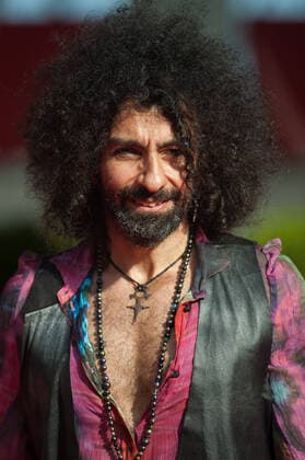 June 12, 2021, Malaga, Spain: Armenian violinist, Ara Malikian poses for photographers at the closing red carpet inside Miramar Hotel..The new edition of the 24th Malaga Spanish Film Festival, a great cinematographic event presents the film candidates to win the Biznaga de Oro prize, following all measures to prevent the spread of coronavirus and to guarantee a secure event. The festival will be held from 3 to 13 June. Malaga Spain - ZUMAs197 20210612_zaa_s197_293 Copyright: xJesusxMeridax
