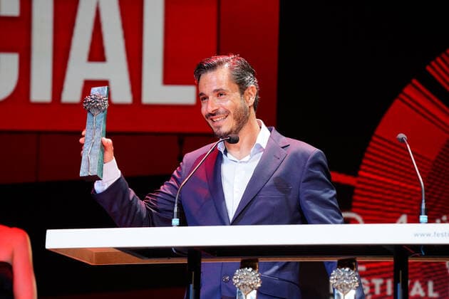 June 12, 2021, Malaga, Spain: Jose Luis Picado seen during the Closing Gala of Festival de Malaga 2021 at Teatro Cervantes, Picado won Biznaga de Plata al Mejor Montaje Award with Destello Bravio film.. El Ventre del Mar , a film directed by Agusti Villaronga, have been the most awarded film during Festival de Malaga 2021. Malaga Spain - ZUMAs197 20210612_zaa_s197_568 Copyright: xFrancisxGonzalezx