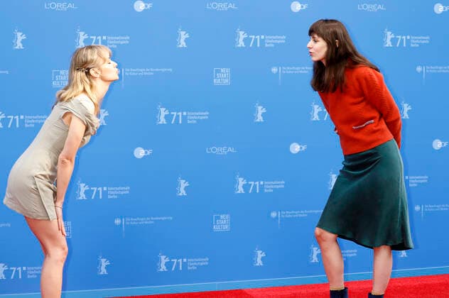 Dasha Nekrasova and Madeline Quinn arriving for the Berlinale Summer Special 2021 71 International Film Festival Berlin at the open-air cinema Museumsinsel Berlin, 13 06 2021 Foto:xD.xBedrosianx xFuturexImage