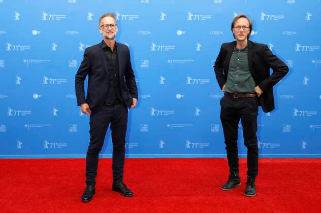 Tamas Dobos and Denes Nagy arriving for the award ceremony of the Berlinale Summer Special 2021 71 Berlin International Film Festival at the open-air cinema Museumsinsel Berlin, 13 06 2021 Foto:xD.xBedrosianx xFuturexImage