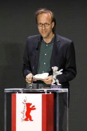 Denes Nagy with the Silver Bear for Best Director at TermÃ szetes fÃ ny at the Berlinale Summer Special 2021 71 Berlin International Film Festival at the open-air cinema Museumsinsel Berlin, 13 06 2021 Foto:xD.xBedrosianx xFuturexImage