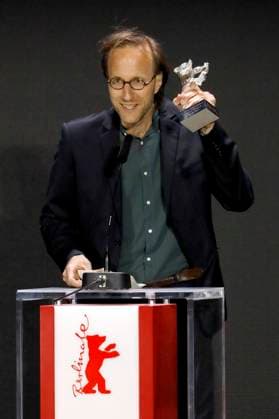 Denes Nagy with the Silver Bear for Best Director at TermÃ szetes fÃ ny at the Berlinale Summer Special 2021 71 Berlin International Film Festival at the open-air cinema Museumsinsel Berlin, 13 06 2021 Foto:xD.xBedrosianx xFuturexImage